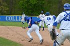 Baseball vs CGA  Wheaton College Baseball vs Coast Guard Academy during game two of the NEWMAC semi-finals playoffs. - (Photo by Keith Nordstrom) : Wheaton, baseball, NEWMAC